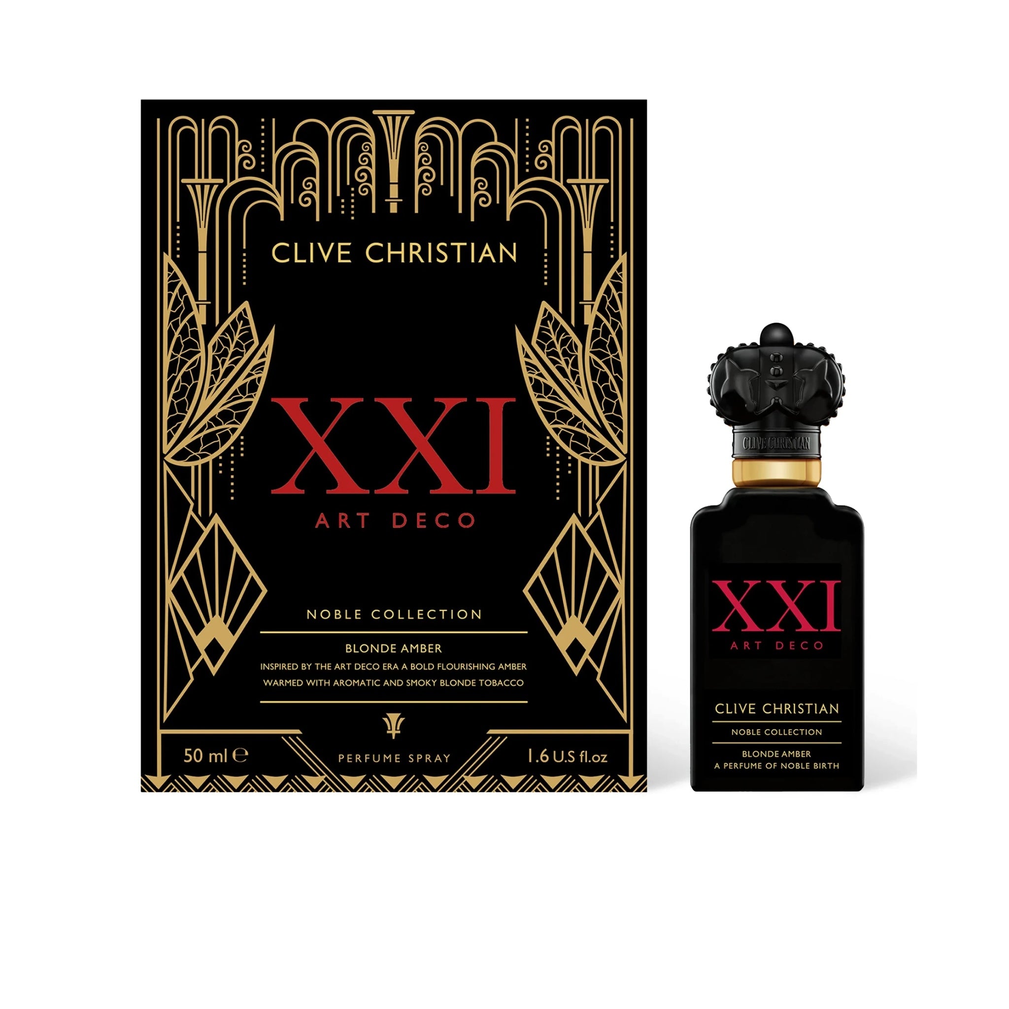 Art Deco Blonde Amber